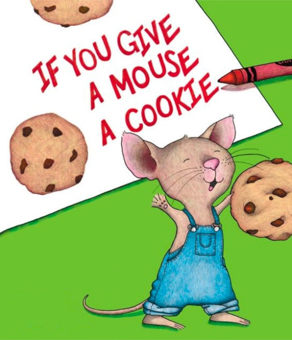 Mouse book transformation - before